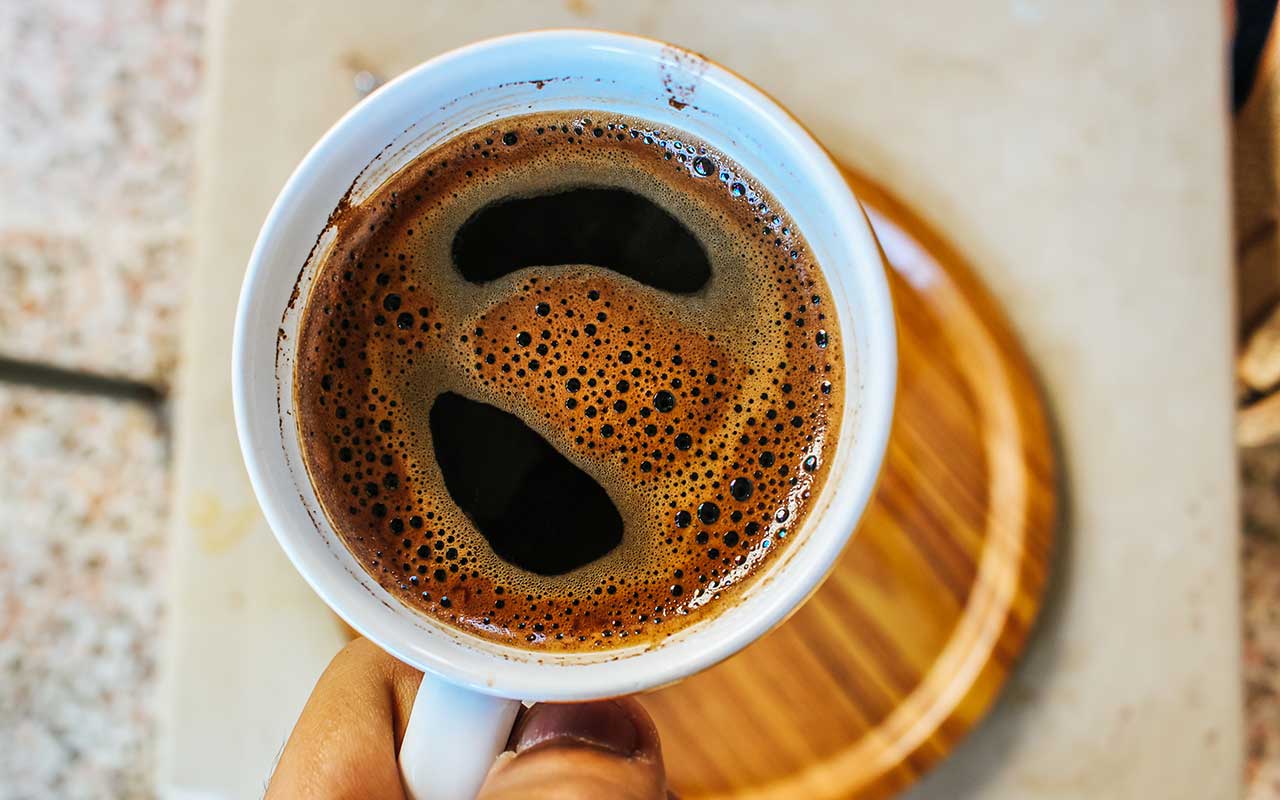 یک شات اسپرسو با کرما