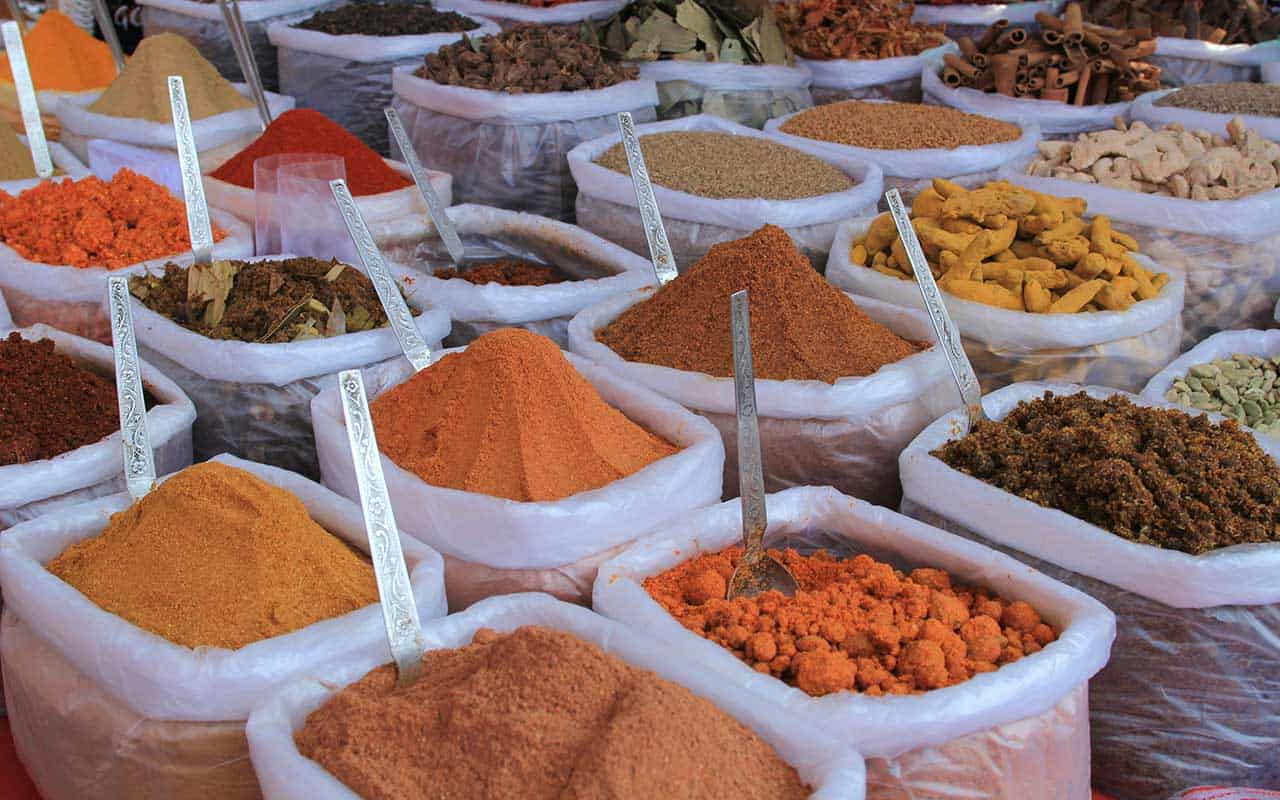 انواع ادویه های هندی